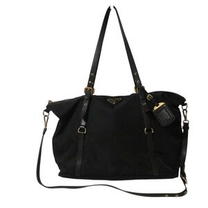 Authentic Prada Re-Nylon Large Tote Black